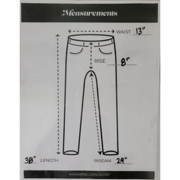 Joe's Jeans Girl's Ultra Slim THE JEGGING Velvet Leopard Print Pants Size 14 - Picture 8 of 8